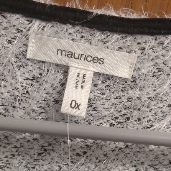 Maurices Gray and Black Cardigan - Picture 2 of 3